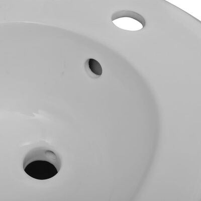 Set Stenska / Viseča WC Školjka + Bide iz Bele Keramike