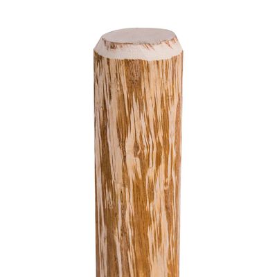 vidaXL Koničasti ograjni stebrički 4 kosi iz leskovine 90 cm