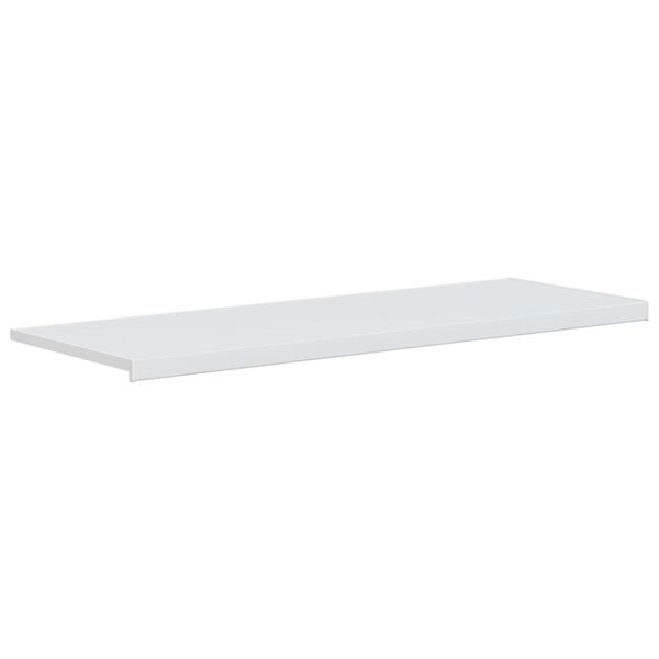 vidaXL Okenski nadstre&scaron;ek Bela 140 x 50 x 4,5 cm PVC