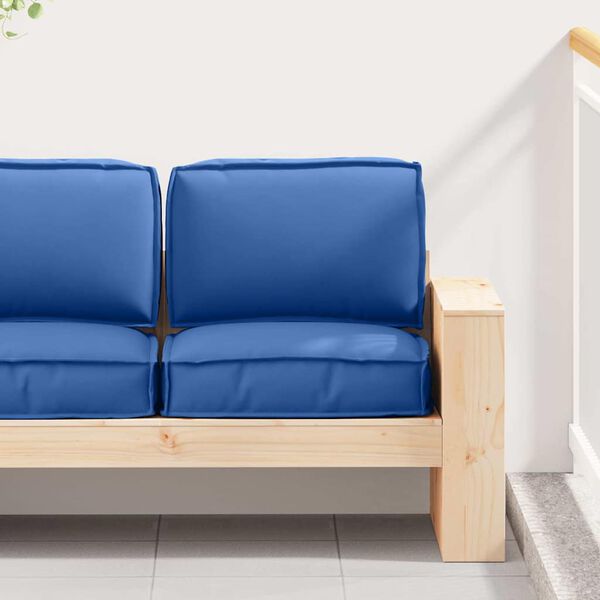 vidaXL Set blazin za palete 2 pcs Kraljevo modra Oxford tkanina