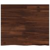 vidaXL Pravokotna miza 70 x 60 x 3,2 cm Pravokotna Masiven les akacije