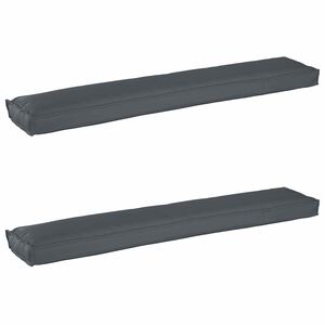 vidaXL Set blazin za palete 2 kos Oxford blago Antracit