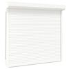 vidaXL Rolo zaslon Bela 160 x 150 cm Aluminij in poliuretan