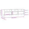 vidaXL TV omarica sonoma hrast 150x30x44,5 cm inženirski les