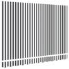 vidaXL Nadomestno platno za tendo Antracitna in bela 235 x 195 cm