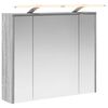 vidaXL Kopalni&scaron;ka ogledalna omara Siva Sonoma 73,5 x 16 x 62,5 cm