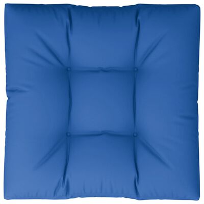 vidaXL Blazina za kavč iz palet kraljevsko modra 80x80x12 cm