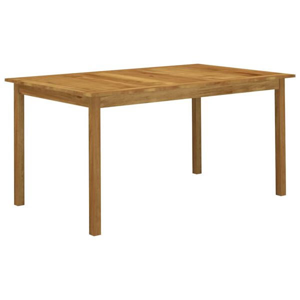 vidaXL Vrtna jedilna garnitura 7-delna črna