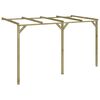 vidaXL Prislonska pergola 2x4x2,2 m lesena