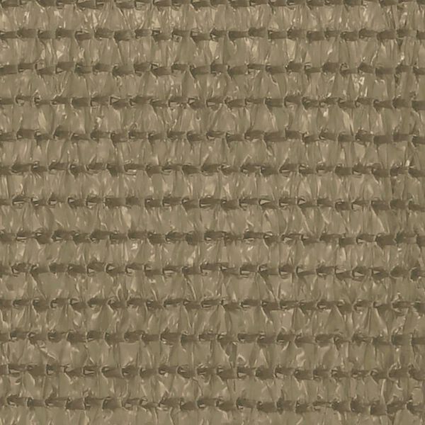 vidaXL Balkonsko platno taupe 120x500 cm HDPE