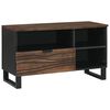 vidaXL TV enote s predalom Oreh 80 x 33 x 46 cm Konstruiran les