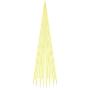 vidaXL Novoletna jelka iz 1134 toplo belih LED lučk 800 cm