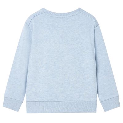 Otroški pulover nežno modra melange 92