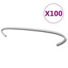 vidaXL Kavlji za gabion 100 kosov pocinkano jeklo 20 cm