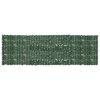 vidaXL Balkonsko platno s temno zelenim listjem 500x150 cm