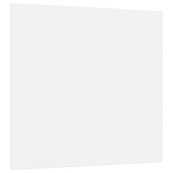 vidaXL Raztegnjeno platno 12 kosov belo blago in trdna borovina