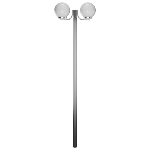 vidaXL Vrtna svetilka z 2 žarnicama 220 cm