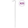 vidaXL Klini za &scaron;otor 25 kosov 23 cm &Oslash;3 mm pocinkano jeklo