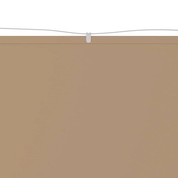 vidaXL Vertikalna markiza taupe 180x1200 cm tkanina oxford