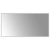 vidaXL LED kopalni&scaron;ko ogledalo z ogledalom Transparentno 100 x 50 cm