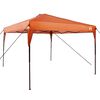 vidaXL Nadstre&scaron;ni &scaron;otor Oranžna 290 x 290 x 251 cm blago