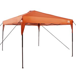 vidaXL Nadstre&scaron;ni &scaron;otor 290 x 290 x 251 cm Oranžna blago