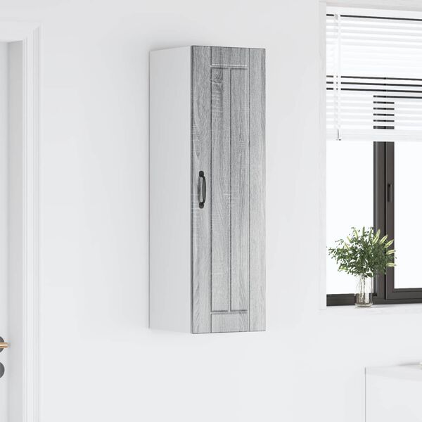 vidaXL Kuhinjski element Siva Sonoma 30 x 31 x 100 cm Konstruiran les