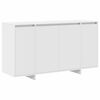 vidaXL Strani &scaron;al Bela 135 x 41 x 75 cm Inženirski les