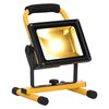 vidaXL Polnilni LED reflektor z ročajem 20 W toplo bel