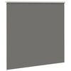 vidaXL Roleta Blackout siv 150x150 cm &Scaron;irina tkanine 146,6 cm