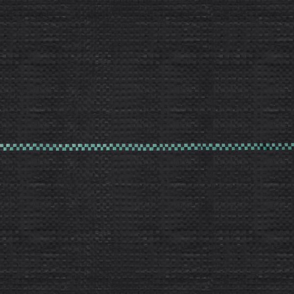 vidaXL Tkanina proti plevelu in koreninam mat črna 1x25 m PP