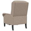 vidaXL fotelj Taupe 76 x 94 x 102 cm Mikrofibra