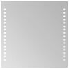 vidaXL LED kopalni&scaron;ko ogledalo 30x30 cm