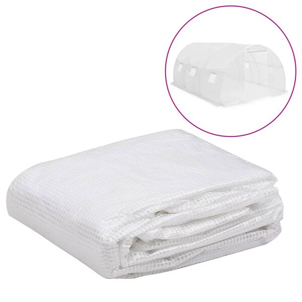 vidaXL Nadomestno pokrivalo za rastlinjak 13,5 m² 3x4,5x2 m prozorno