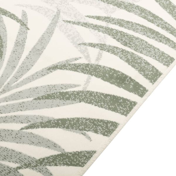 vidaXL Notranja in zunanja preproga večbarvna 80x150 cm protizdrsna