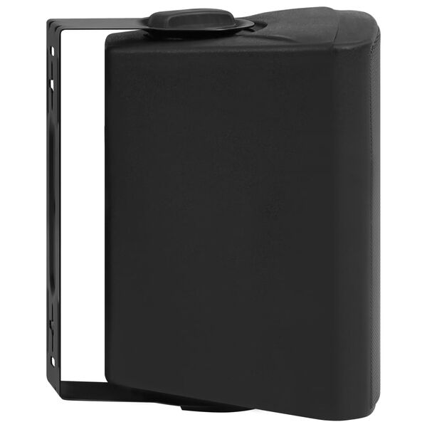 vidaXL Stenski zvočniki 2 kosa črni notranji in zunanji 80 W