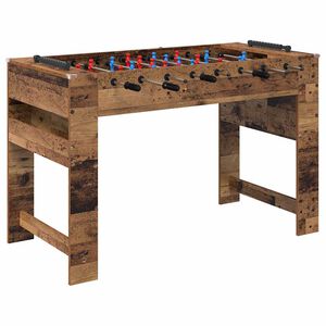 vidaXL Namizni nogomet Star les 125 x 60,5 x 80 cm Inženirski les