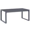 vidaXL Klubska mizica 90x50x40 cm iz aluminija