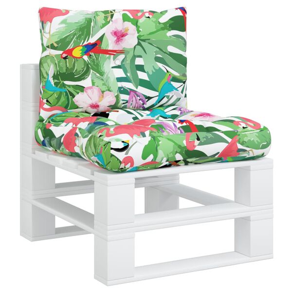 vidaXL Blazine za palete 2 kosa večbarvno oxford blago