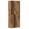 vidaXL Visok predalnik 2 pcs Star les 70 x 42,5 x 185 cm