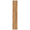 vidaXL Knjižna omara hrast 80x24x143 cm inženirski les