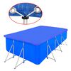 vidaXL Pokrivalo za bazen PE pravokotno 90 g/m2 400 x 207 cm
