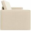 vidaXL Sofa postelja 200cm krema blago