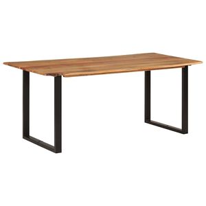 vidaXL Jedilna miza 180x90x76 cm trden akacijev les