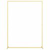 vidaXL Poroka Arch Zlata 150 x 49,5 x 200 cm Jeklo