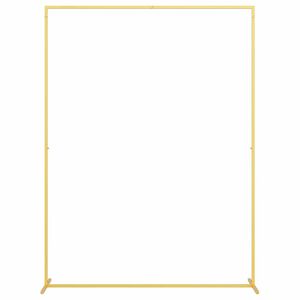 vidaXL Poroka Arch Zlata 150 x 49,5 x 200 cm Jeklo