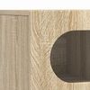 vidaXL TV omarica Sonoma hrast 100 x 35 x 40 cm Konstruiran les