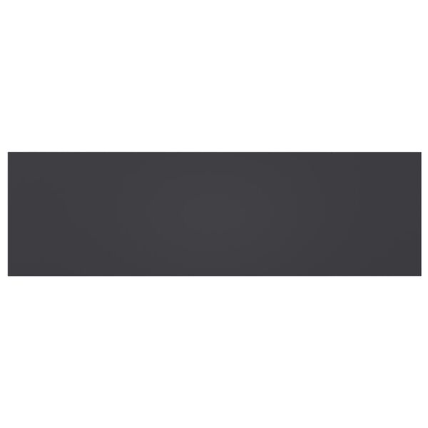 vidaXL Dodatne police za omaro 4 kosi sive 100x30x1,5 cm iverna pl.