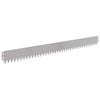 vidaXL Robovi trave 50 kos 103 x 10 cm Stainless Steel Srebrna