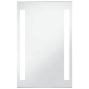 vidaXL Kopalni&scaron;ko LED stensko ogledalo 60x100 cm